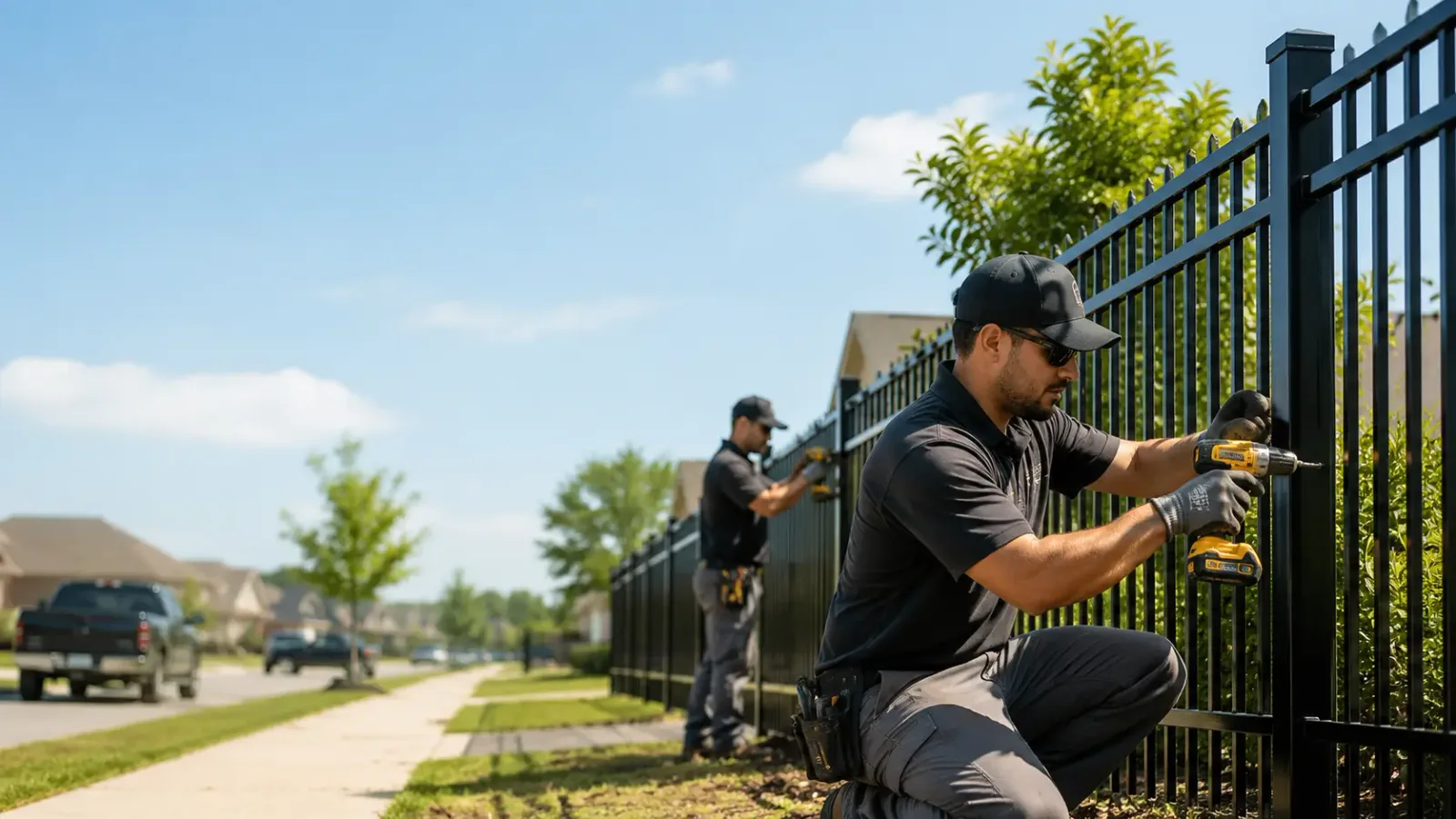Metal Fence Installation in Crumpton, MD